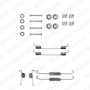 Kit d'accessoires, mâchoire de frein