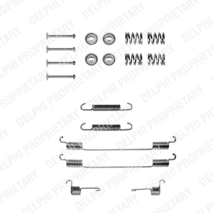 Kit d'accessoires, mâchoire de frein