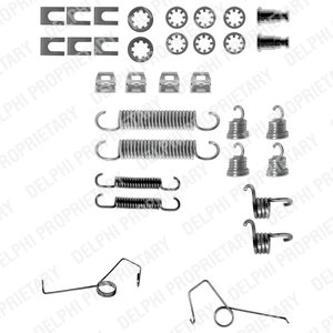 Kit d'accessoires, mâchoire de frein