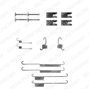 Kit d'accessoires, mâchoire de frein