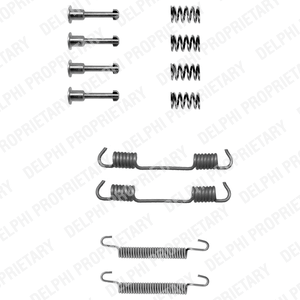 Kit d'accessoires, mâchoires de frein de stationnement