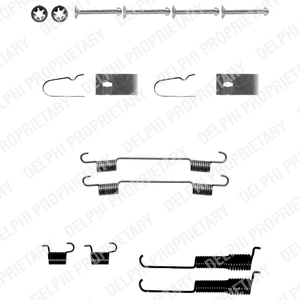 Kit d'accessoires, mâchoire de frein