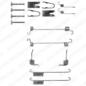 Kit d'accessoires, mâchoire de frein