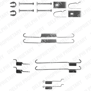 Kit d'accessoires, mâchoire de frein