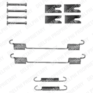 Kit d'accessoires, mâchoire de frein