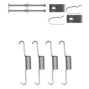 Kit d'accessoires, mâchoires de frein de stationnement