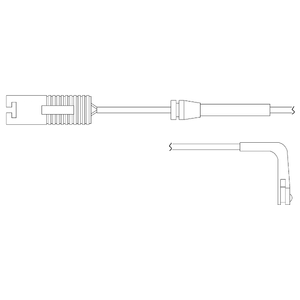 Kit de contact avertisseur, usure des plaquettes de freins