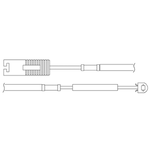 Kit de contact avertisseur, usure des plaquettes de freins