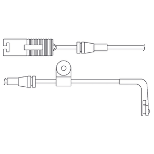 Kit de contact avertisseur, usure des plaquettes de freins