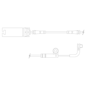 Kit de contact avertisseur, usure des plaquettes de freins