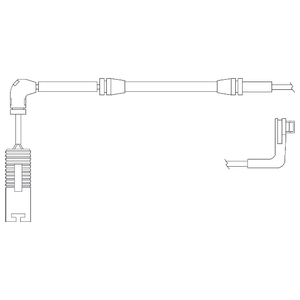 Kit de contact avertisseur, usure des plaquettes de freins