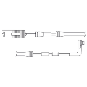 Kit de contact avertisseur, usure des plaquettes de freins