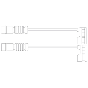 Kit de contact avertisseur, usure des plaquettes de freins