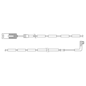 Kit de contact avertisseur, usure des plaquettes de freins