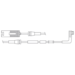 Kit de contact avertisseur, usure des plaquettes de freins