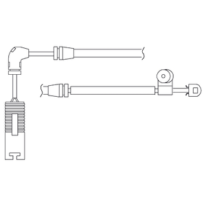 Kit de contact avertisseur, usure des plaquettes de freins