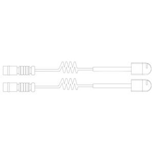 Kit de contact avertisseur, usure des plaquettes de freins