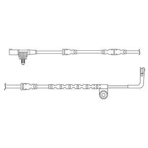 Kit de contact avertisseur, usure des plaquettes de freins