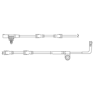 Kit de contact avertisseur, usure des plaquettes de freins