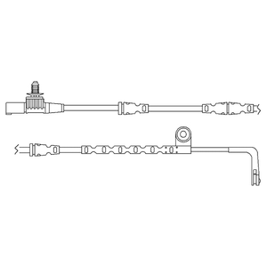 Kit de contact avertisseur, usure des plaquettes de freins