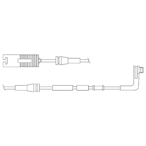 Kit de contact avertisseur, usure des plaquettes de freins