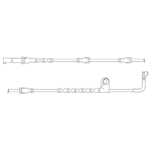 Kit de contact avertisseur, usure des plaquettes de freins