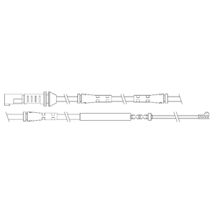 Kit de contact avertisseur, usure des plaquettes de freins