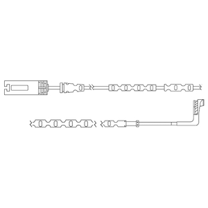 Kit de contact avertisseur, usure des plaquettes de freins