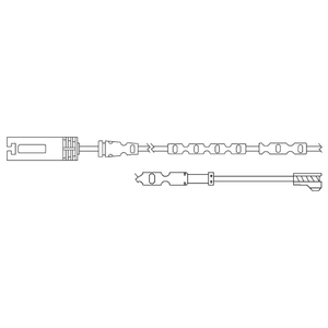 Kit de contact avertisseur, usure des plaquettes de freins