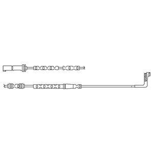 Kit de contact avertisseur, usure des plaquettes de freins