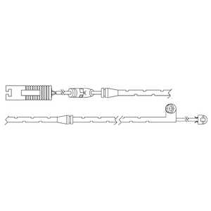 Kit de contact avertisseur, usure des plaquettes de freins