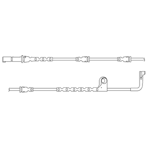 Kit de contact avertisseur, usure des plaquettes de freins