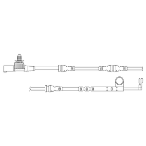 Kit de contact avertisseur, usure des plaquettes de freins