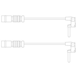 Kit de contact avertisseur, usure des plaquettes de freins