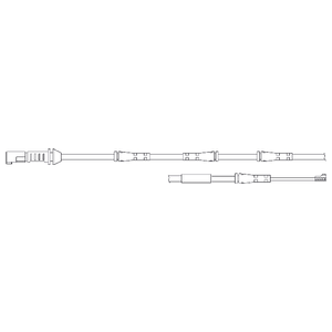 Kit de contact avertisseur, usure des plaquettes de freins