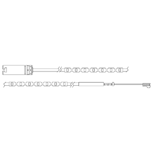 Kit de contact avertisseur, usure des plaquettes de freins