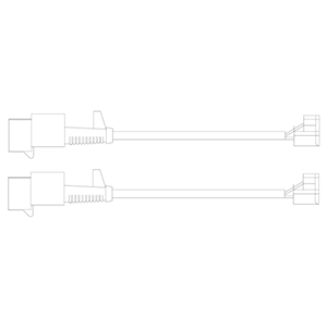 Kit de contact avertisseur, usure des plaquettes de freins