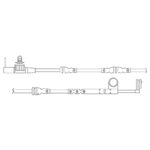 Kit de contact avertisseur, usure des plaquettes de freins