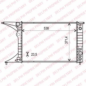 Radiateur, refroidissement du moteur