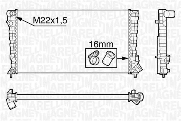 Radiateur, refroidissement du moteur