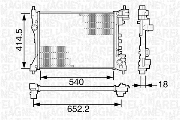 Radiateur, refroidissement du moteur