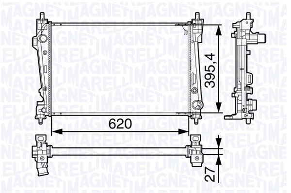 Radiateur, refroidissement du moteur