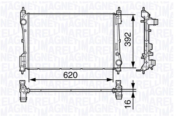 Radiateur, refroidissement du moteur