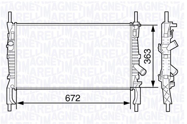 Radiateur, refroidissement du moteur