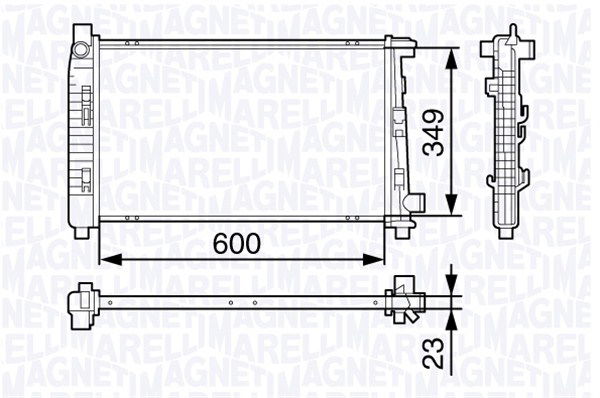 Radiateur, refroidissement du moteur