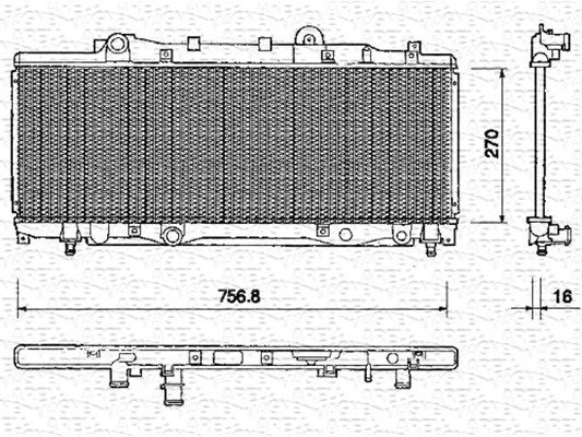 Radiateur, refroidissement du moteur