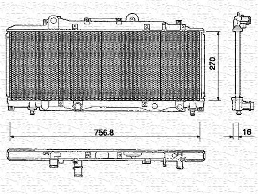 Radiateur, refroidissement du moteur
