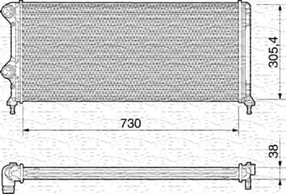 Radiateur, refroidissement du moteur