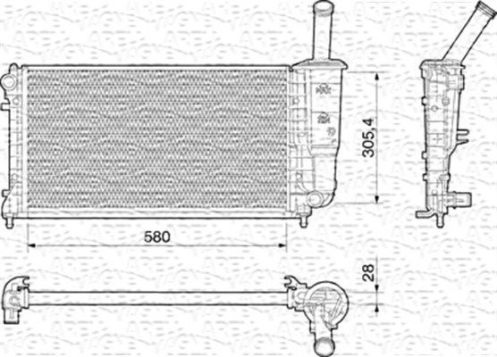 Radiateur, refroidissement du moteur