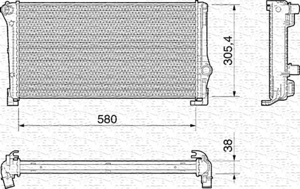 Radiateur, refroidissement du moteur